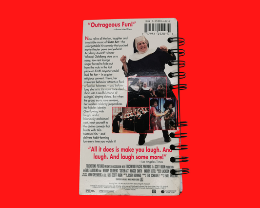 Cahier de film VHS Sister Act