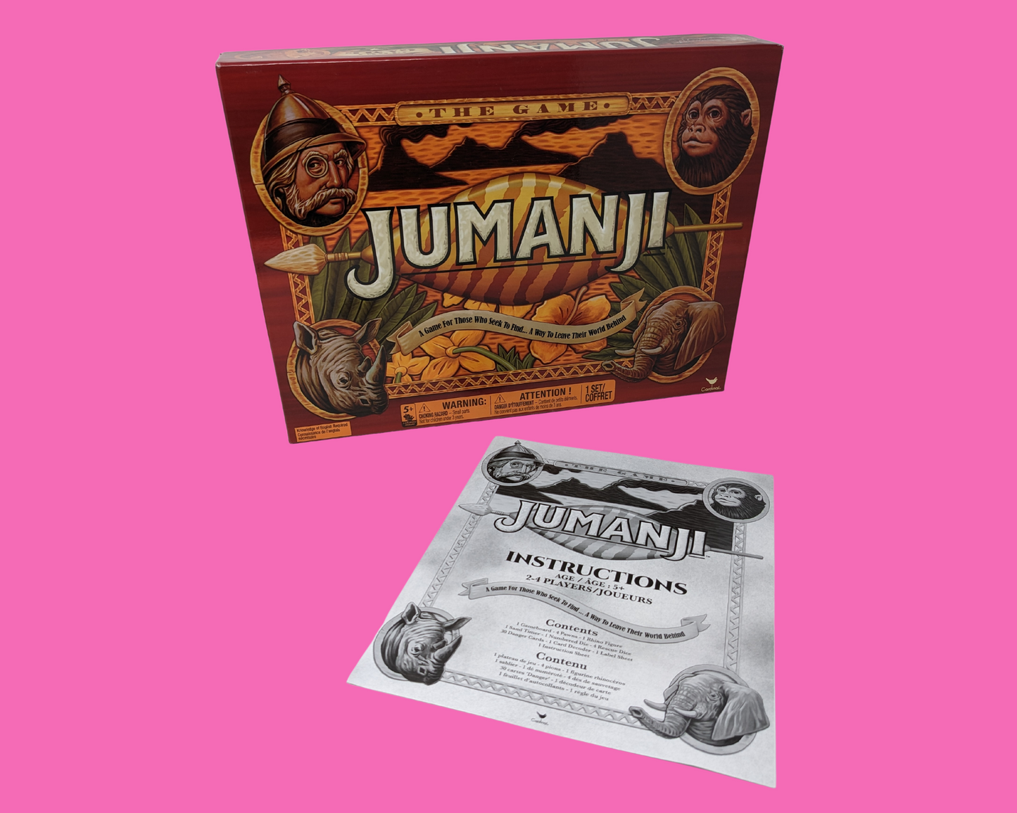 Jumanji Board Game, Brand New