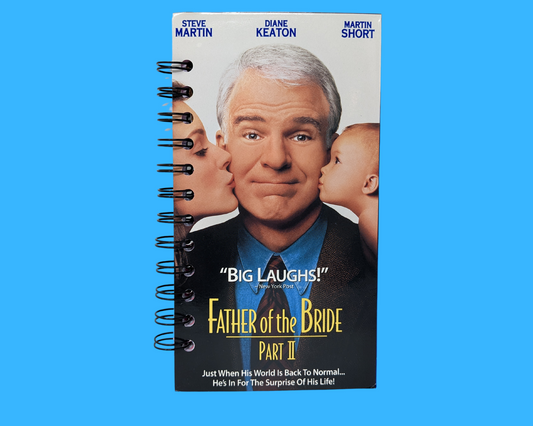 Father of the Bride Part II VHS Movie Notebook