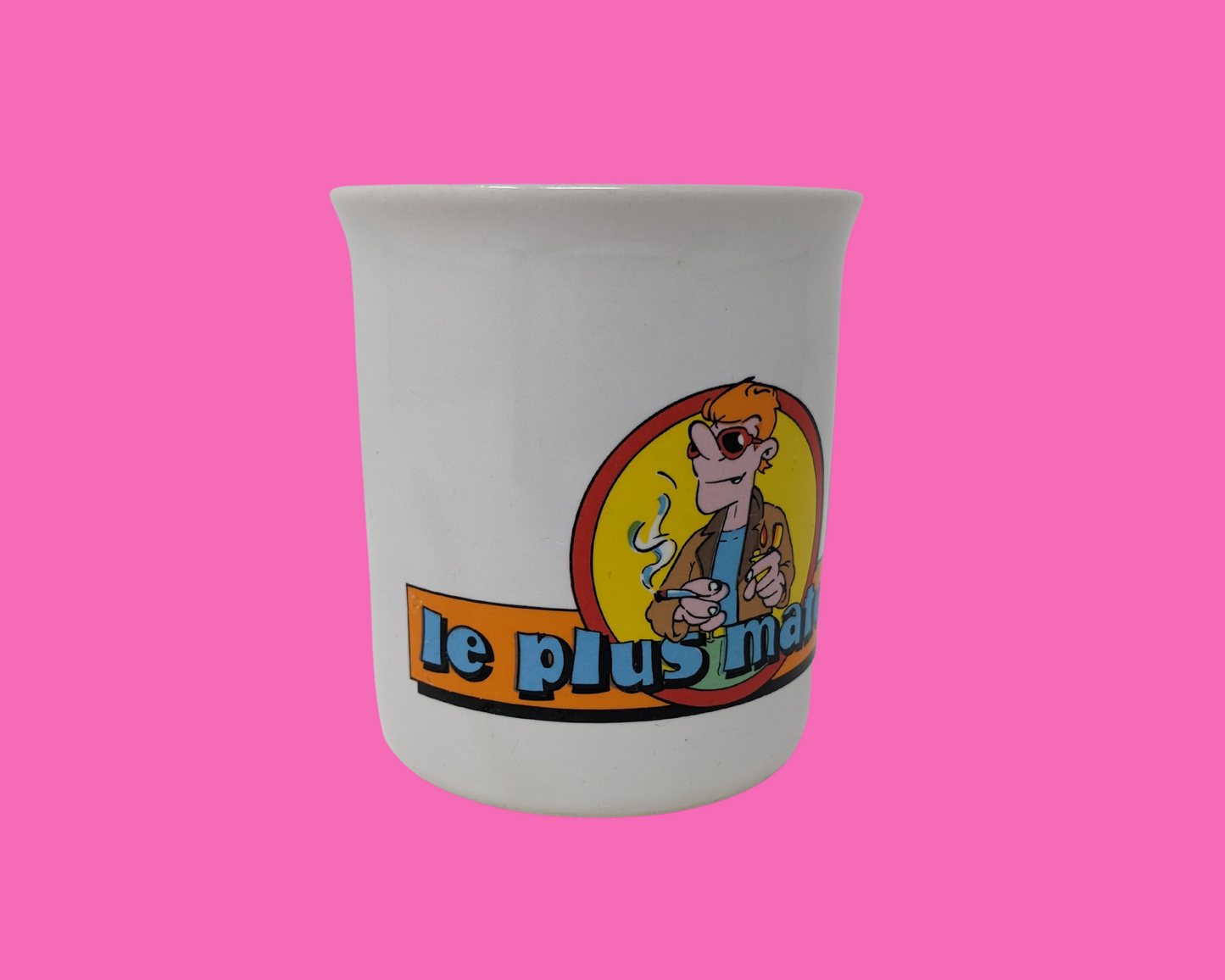 Vintage 1990's Le Plus Matcho Coffee Mug