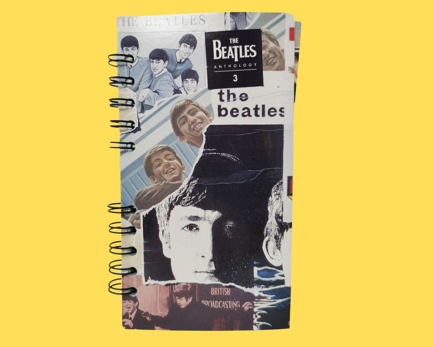 The Beatles Anthology Volumes 2 à 7 VHS Movie Notebook