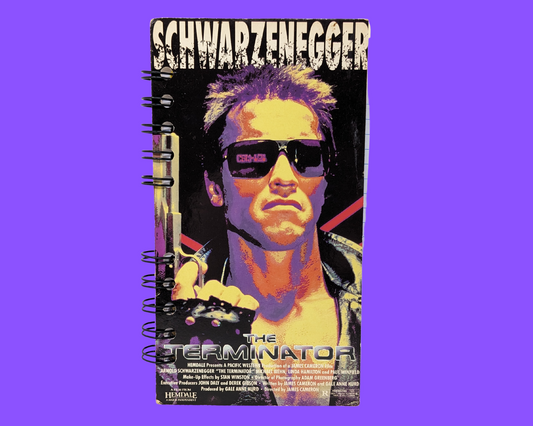 Le cahier de film VHS Terminator