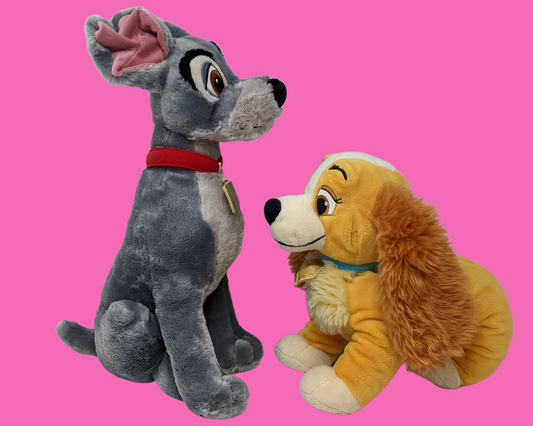 Peluches officielles de Walt Disney World Lady and the Tramp