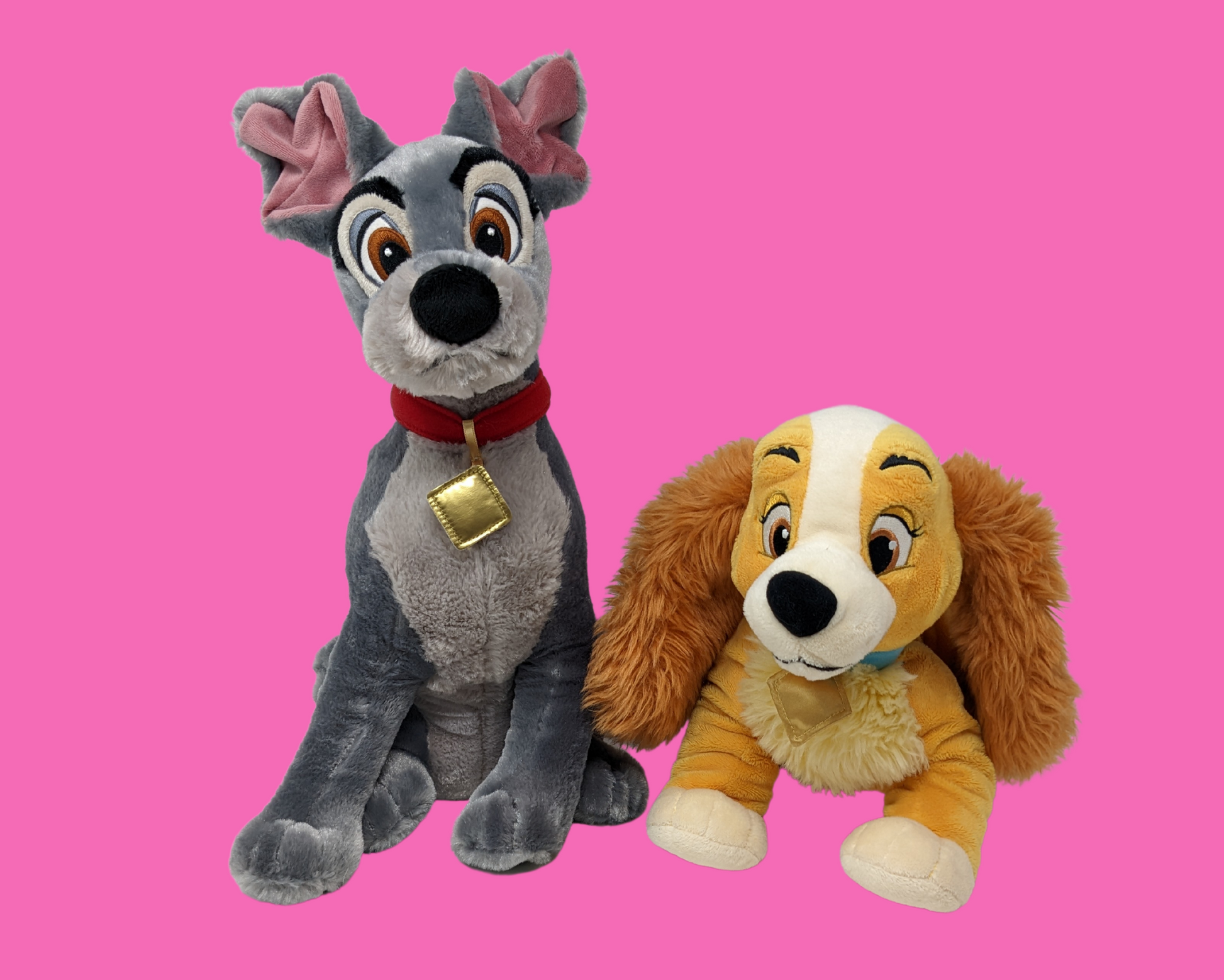 Lady And The Tramp Plush Dolls