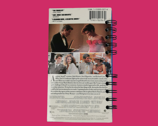 Pretty Woman VHS Movie Notebook